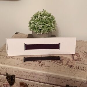 Apple Watch Braided Solo Loop (Dark Cherry)